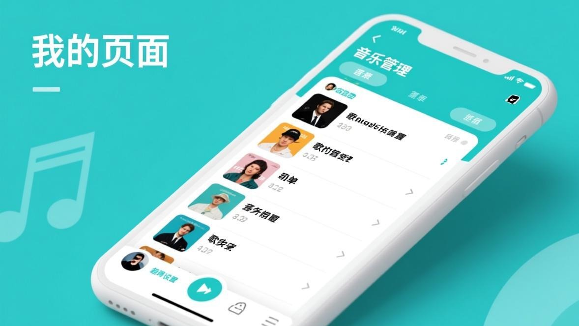 汽水音乐歌单管理和音质设置页面