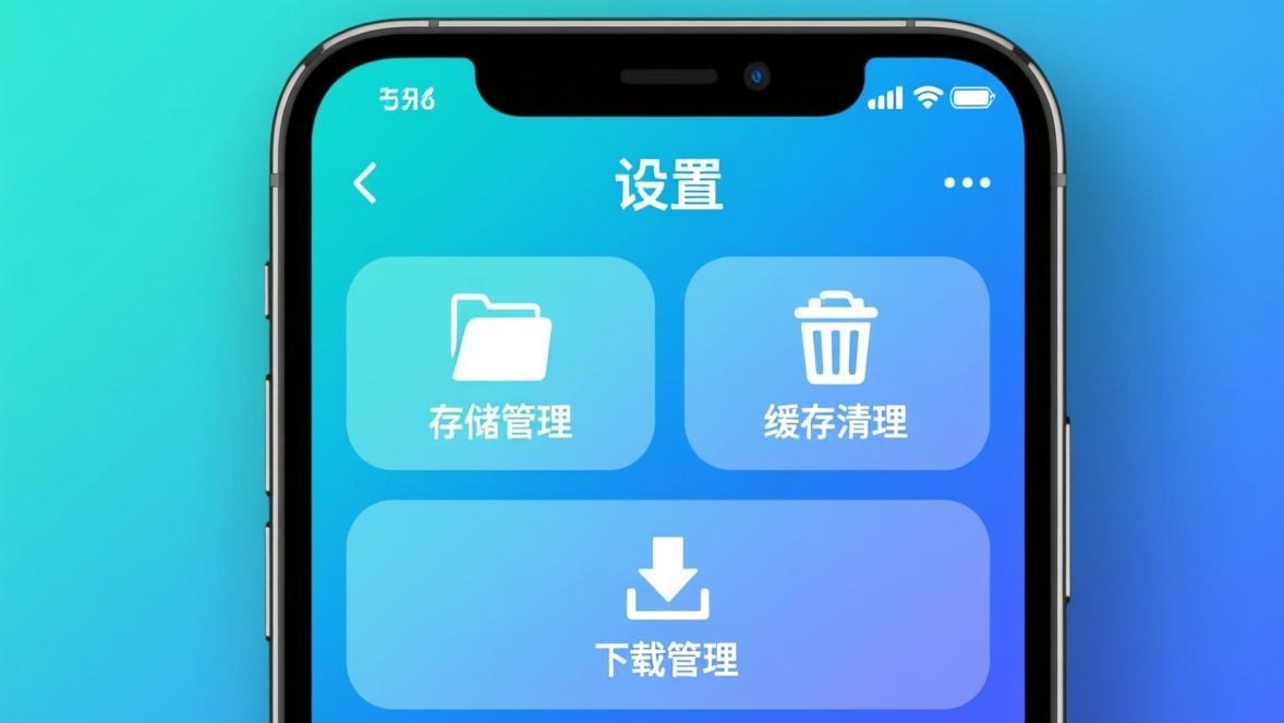 汽水音乐下载失败和缓存清理设置页面