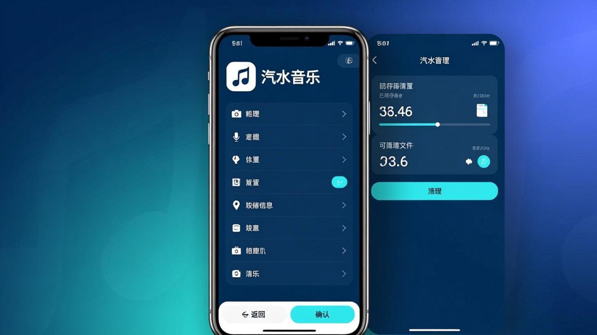 汽水音乐黑屏白屏问题排查和缓存清理界面