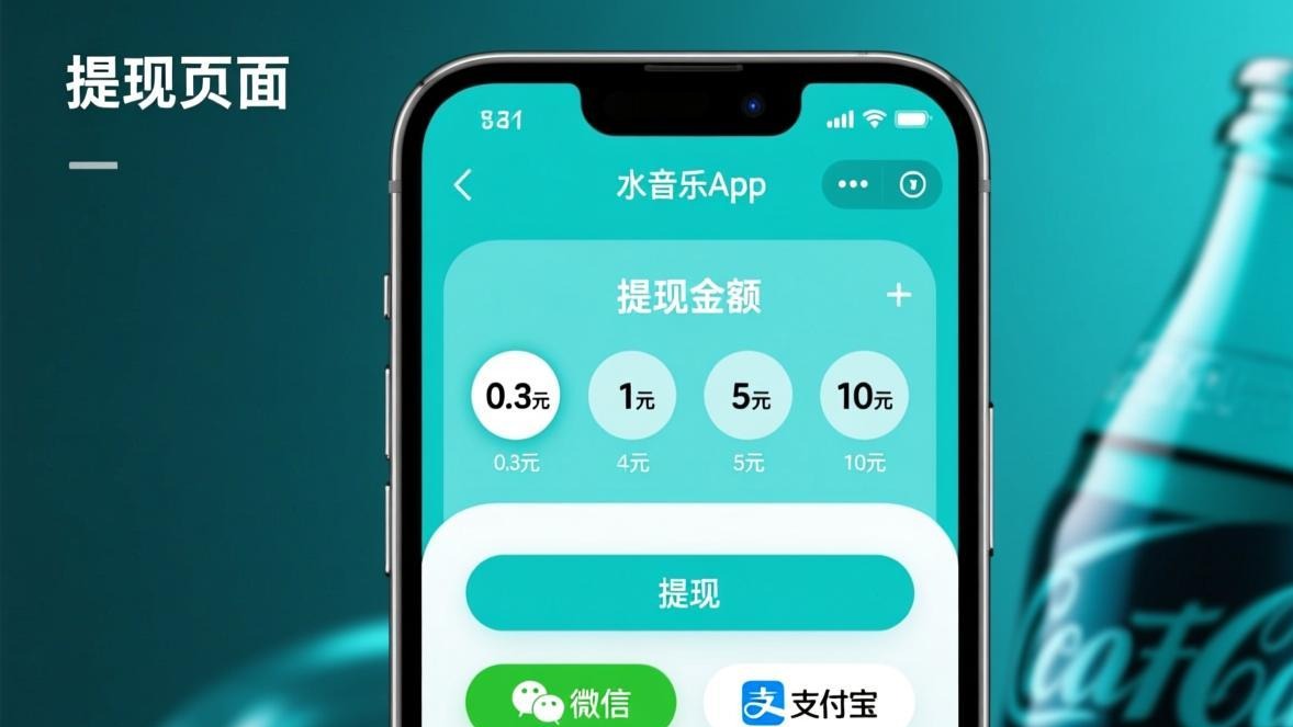 汽水音乐提现选择金额和方式