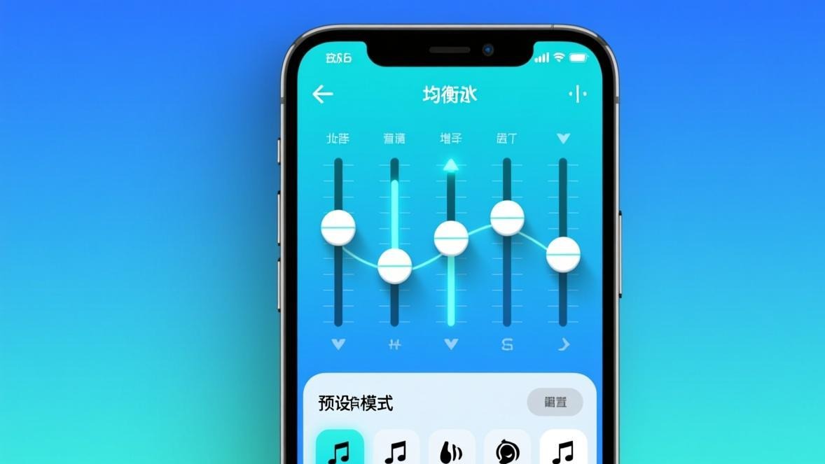 汽水音乐均衡器和音效设置界面